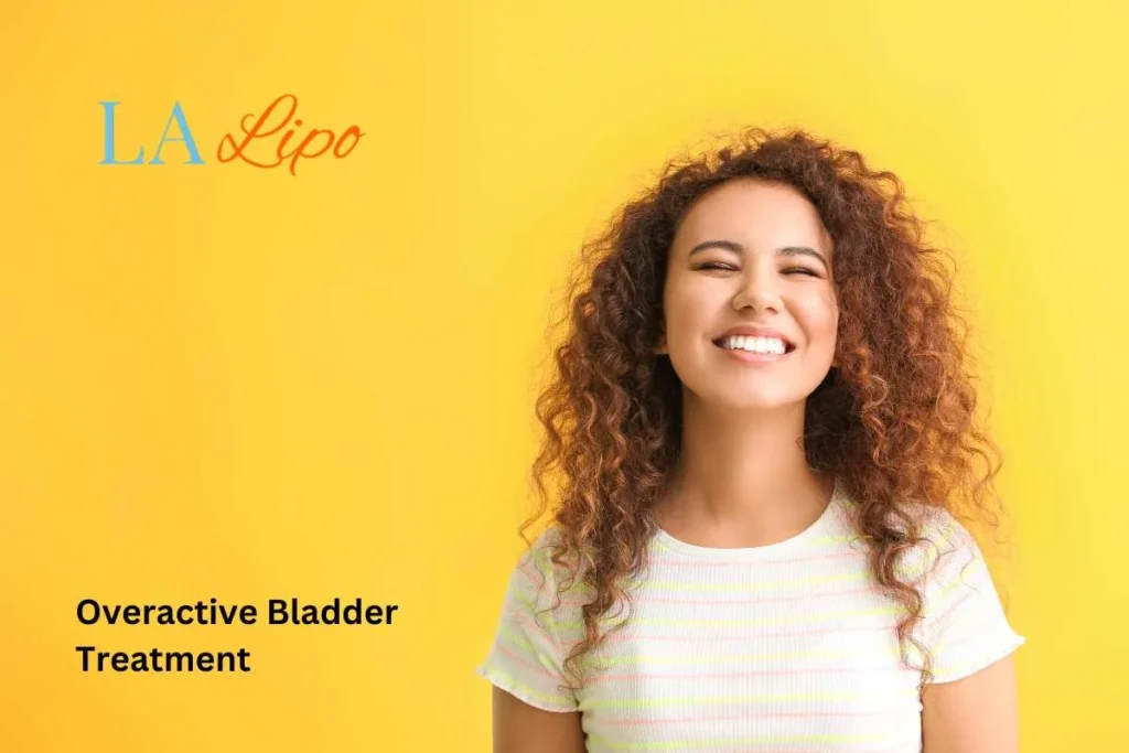 woman smiling about overactive bladder treatment Somerset solutions